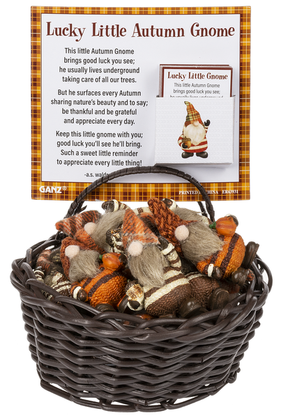 Mini Fall Gnome Figurine