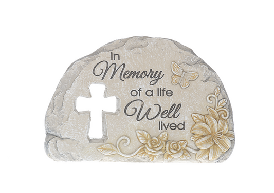WELL LIVED LIFE MEMORIAL STONE