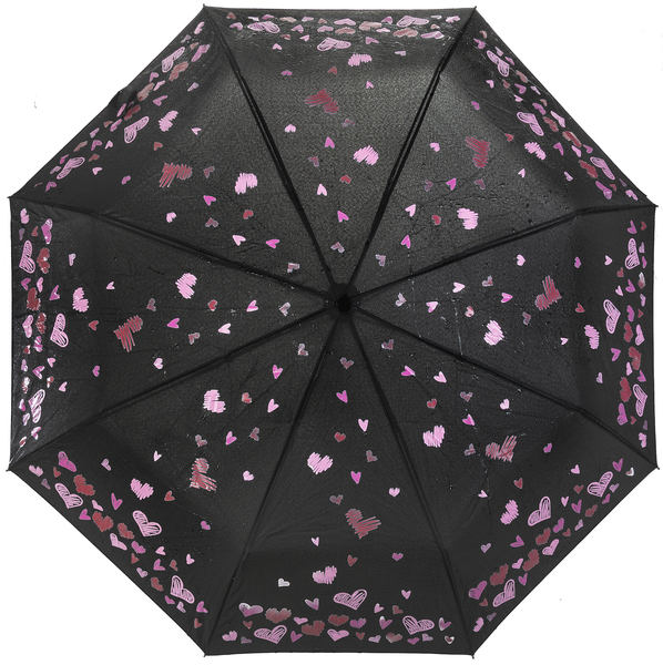 HEARTS COLOR CHANGING UMBRELLA