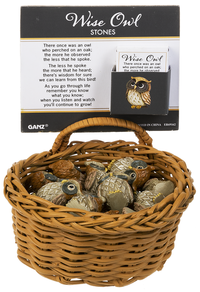 Wise Owl Mini Figurine