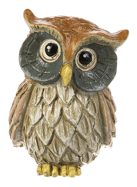 Wise Owl Mini Figurine