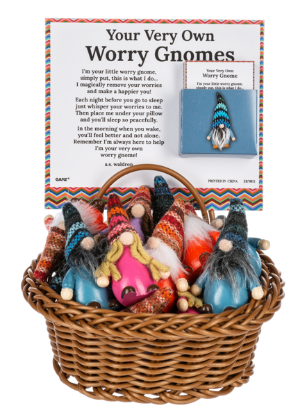 Worry Gnome Mini Asst Colors