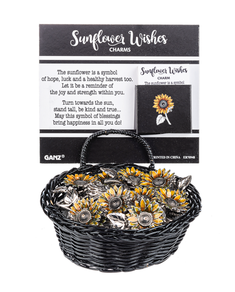 Sunflower Pocket Charm