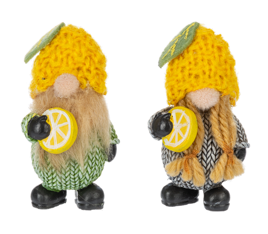SQUEEZE THE DAY LEMON MINI GNOME