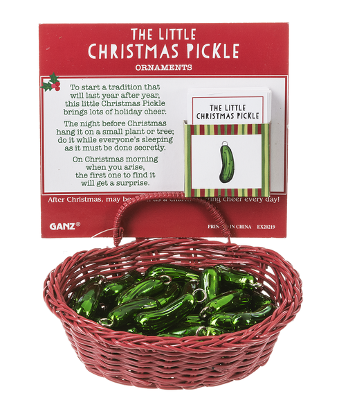 THE LITTLE PICKLE MINI ORN
