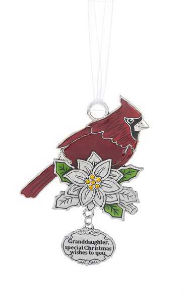 Granddaughter Cardinal Ornament