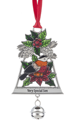 Very Special Son Bell Ornament