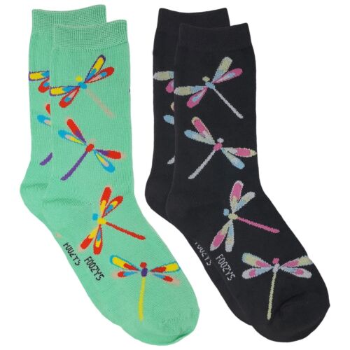 Teal Dragonflies Socks