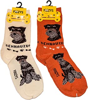 Ivory Schnauzer Socks