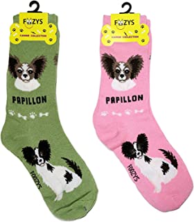 Green Pappillon Socks