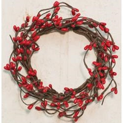 RED 3.5" Pip Berry Ring