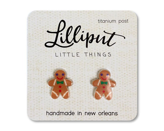 Gingerbread Earrings