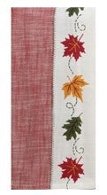 Hello Fall Leaves tea Towel