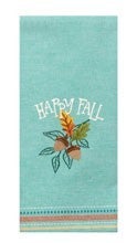 Autumn Friends Emb Tea Towel