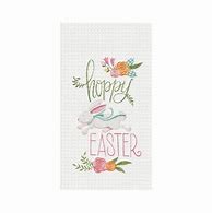 HOPPY EASTER Waffle TOWEL