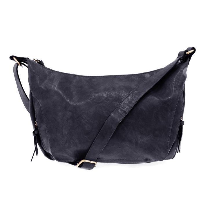 Navy Debbie Vintage Hobo Handbag