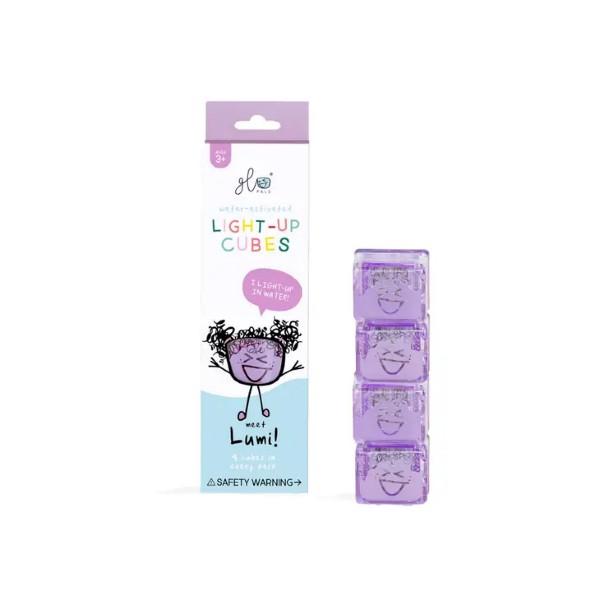 Lumi - Glo Pals Light-Up Cubes 4PK