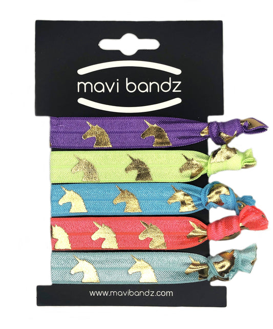 UNICORN Hair Ties Set 5