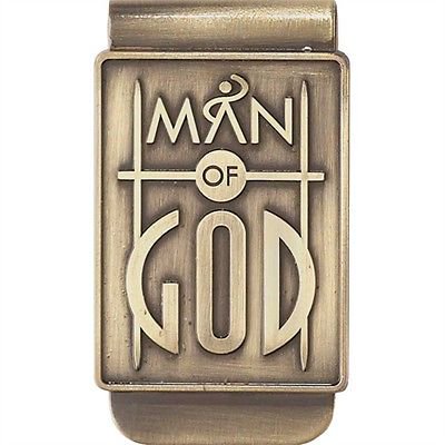Man of God Money Clip