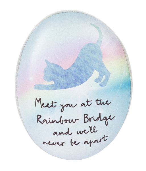 CAT RAINBOW BRIDGE MEMORIAL STONE