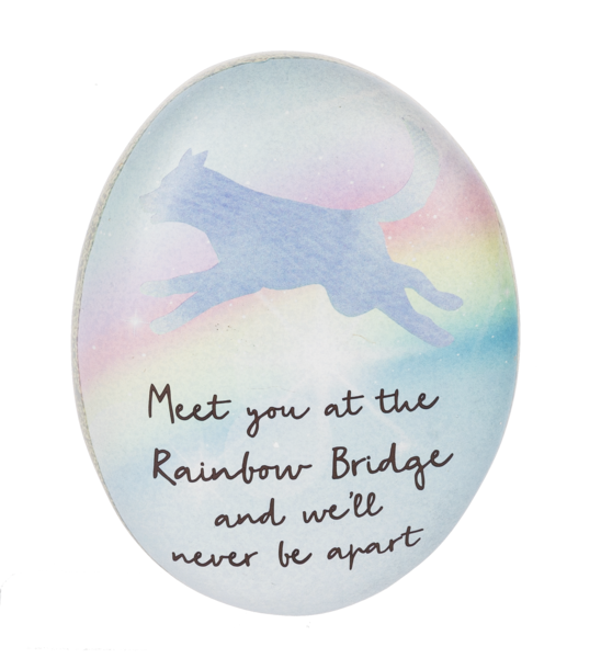 DOG RAINBOW BRIDGE MEMORIAL STONE