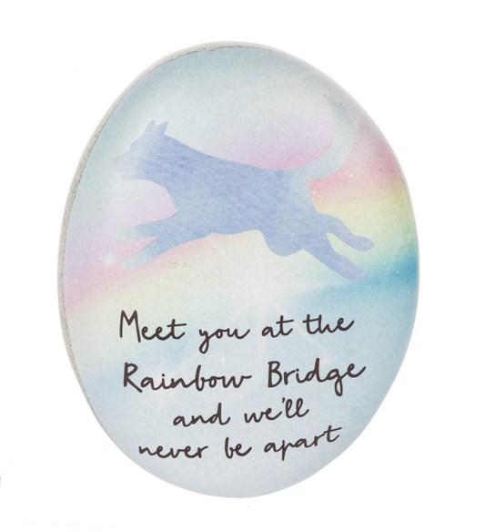 DOG RAINBOW BRIDGE MEMORIAL STONE