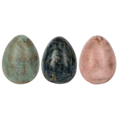 Painted Wooden Egg Asst
