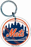NY Mets Logo Keychain