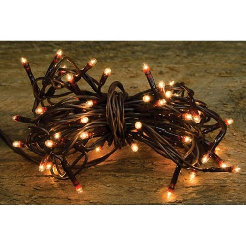 Brown Cord 50 Ct Teeny Lights