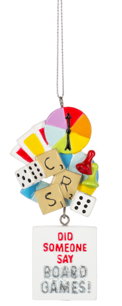 Game Night Ornament