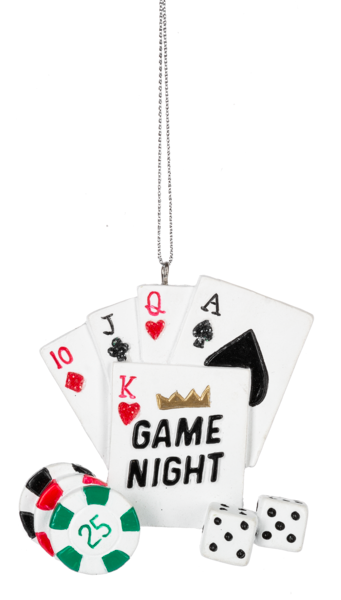 Game Night Ornament