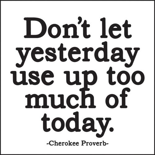*Don't Let Yesterday Magnet
