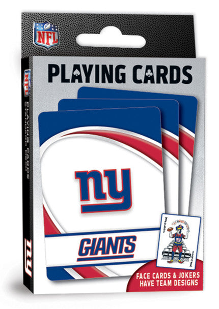 NY Giants Playing Cards