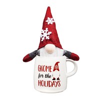 12OZ CUP WITH PLUSH GNOME
