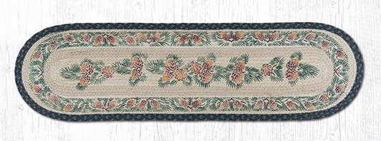 13X48 Pinecone Jute Runner