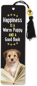 A WARM PUPPY BOOKMARK