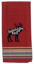 Moose Applique Towel