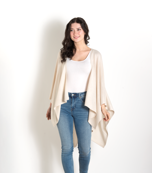 White Cardi Wrap