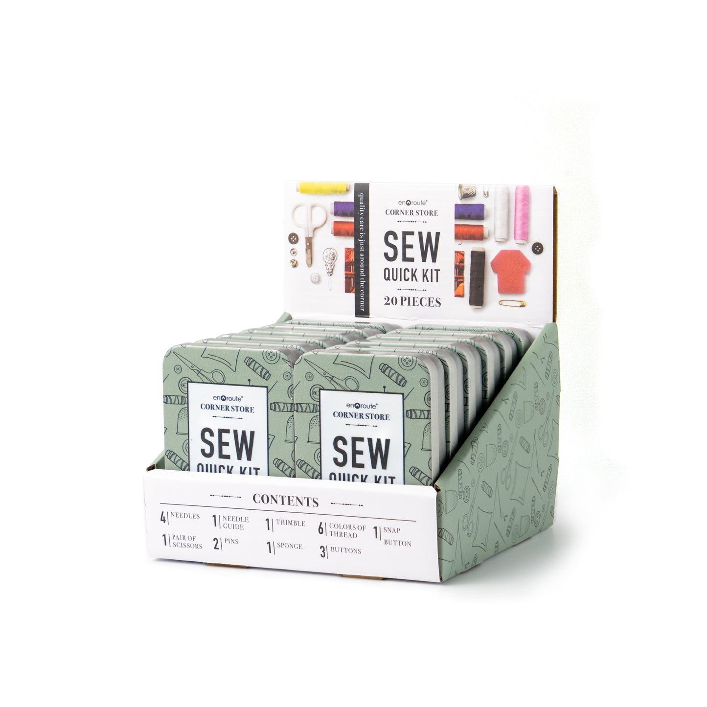 SEWING KIT IN TIN