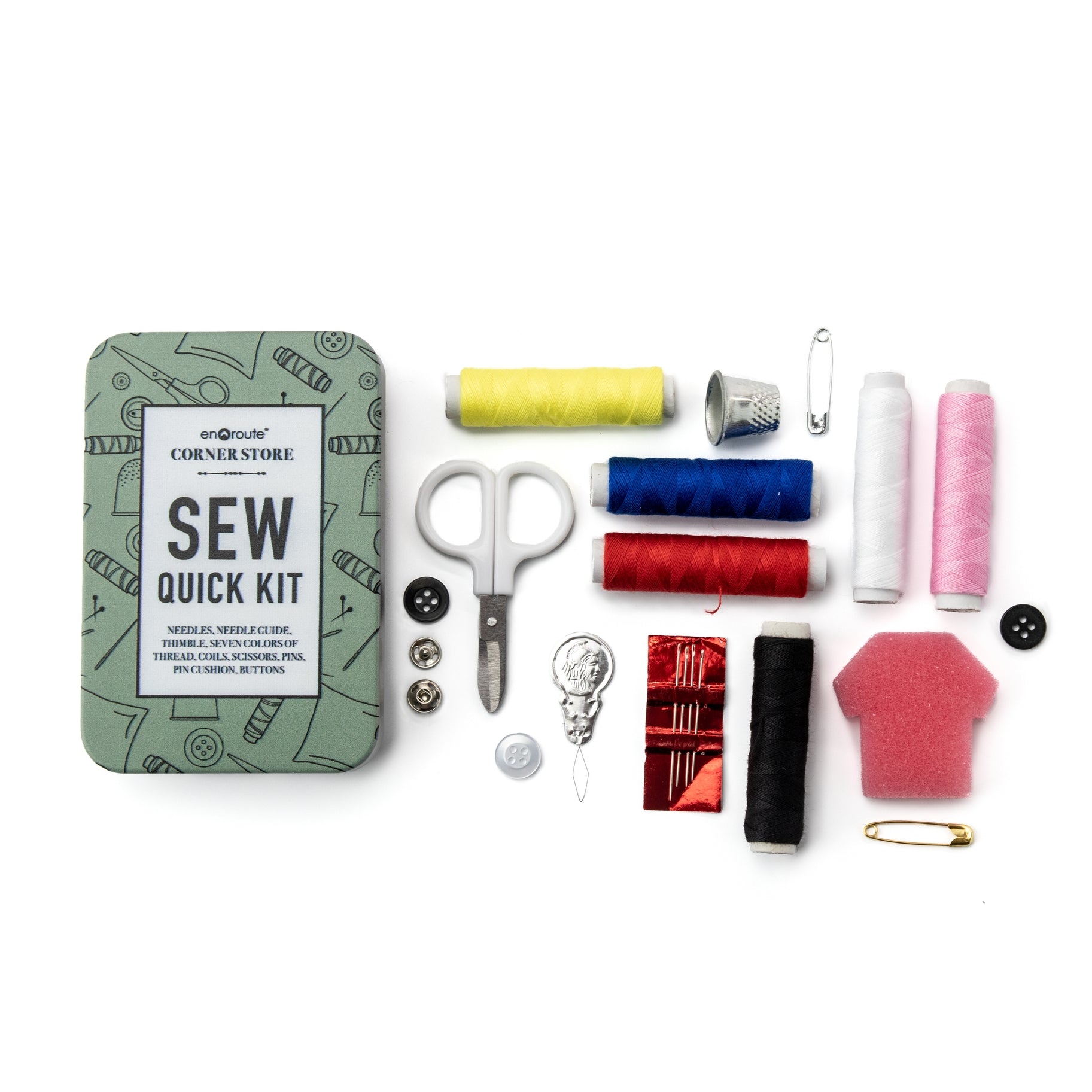 SEWING KIT IN TIN