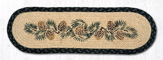 Pinecone 27 X 8.25 Jute Oval Runner