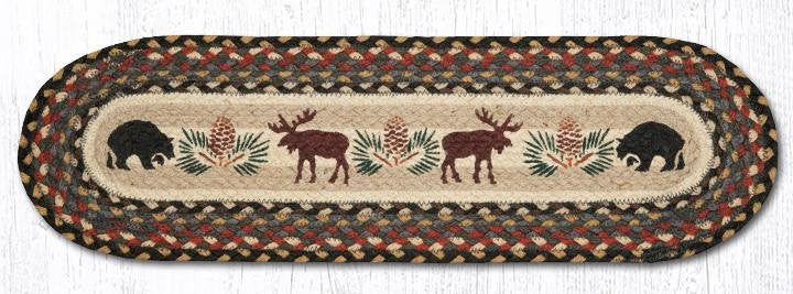 Moose/Bear 27 X 8.25 Jute Oval