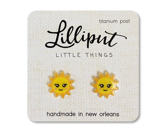 Smiley Sun Earrings