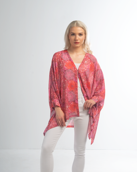 Fuschia Mandala Wrap