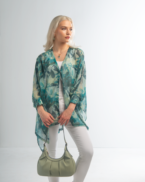 Sage Flora Wrap