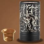 Black Bear Family Table Lamp